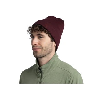 Czapka Buff Heavyweight Merino Wool SOLID GARNET