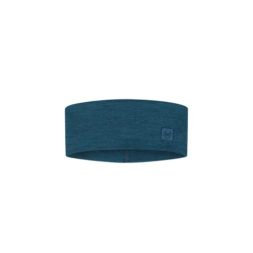 Opaska Buff Merino Wide Headband SOLID OCEAN