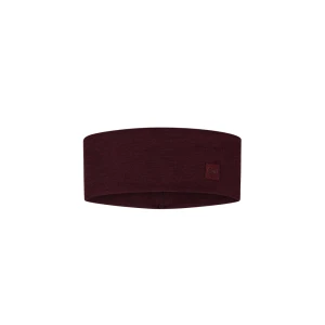 Opaska Buff Merino Wide Headband SOLID GARNET