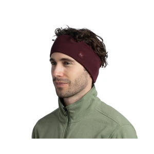 Opaska Buff Merino Wide Headband SOLID GARNET