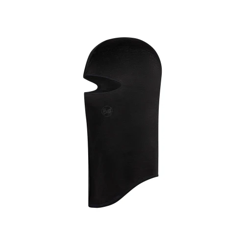 Kominiarka Buff Lightweight Merino Wool Balaclava Solid Black