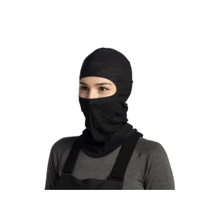 Kominiarka Buff Lightweight Merino Wool Balaclava Solid Black