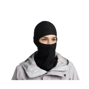 Kominiarka Buff Lightweight Merino Wool Balaclava Solid Black