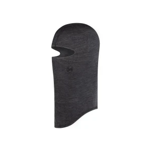 Kominiarka Buff Lightweight Merino Wool Balaclava Solid Grey