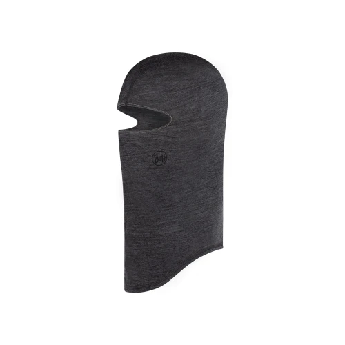 Kominiarka Buff Lightweight Merino Wool Balaclava Solid Grey