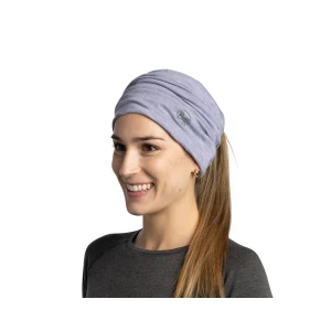 Chusta Buff Midweight Merino Wool MELANGE IRIS