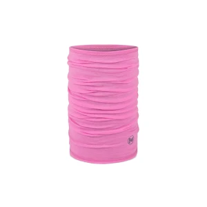 Chusta Buff Lightweight Merino Wool Solid Fluor Fuchsia