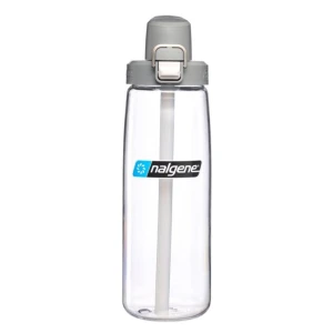 Butelka Nalgene FreshFlow Straw Bottle Clear/Grey 710 ml