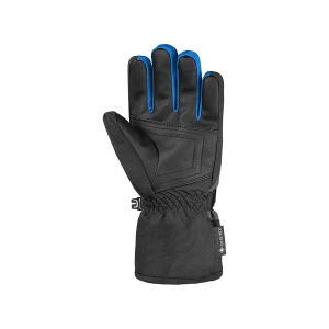 Rękawice Reusch Rocket GORE-TEX Junior black/black melange/brilliant blue 5,5