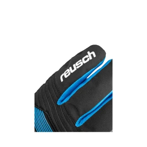 Rękawice Reusch Rocket GORE-TEX Junior black/black melange/brilliant blue 5