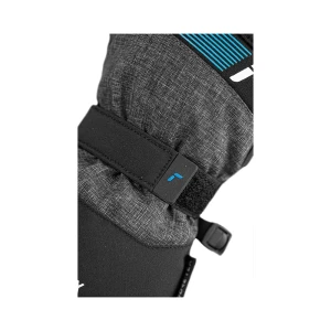 Rękawice Reusch Rocket GORE-TEX Junior black/black melange/brilliant blue 3,5