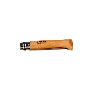 Nóż składany Opinel Inox Natural No. 8 + etui