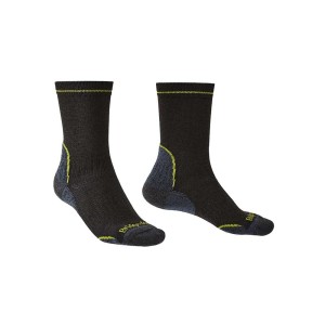 Skarpety Bridgedale Hike Lightweight T2 Coolmax P black/lime M 40-43