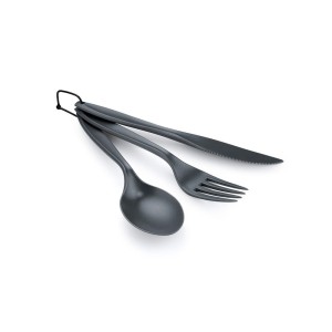 Sztućce GSI 3 PC Ring Cutlery Set - Grey