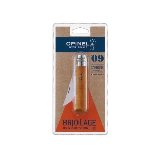 Nóż składany Opinel Carbon No. 9 blister