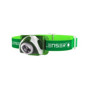 Latarka czołowa Ledlenser SEO 3 Green