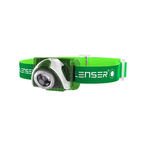 Latarka czołowa Ledlenser SEO 3 Green